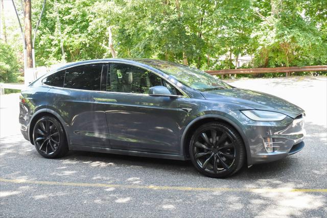 used 2017 Tesla Model X car, priced at $20,995