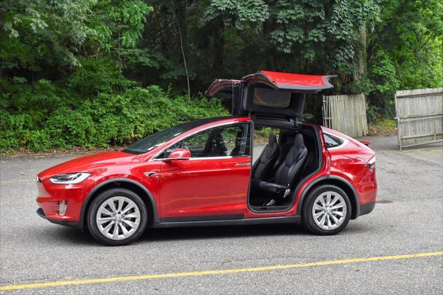 used 2017 Tesla Model X car, priced at $23,495