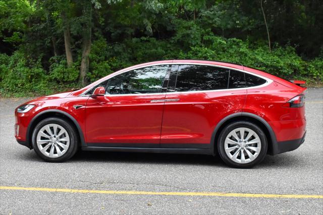 used 2017 Tesla Model X car, priced at $23,495