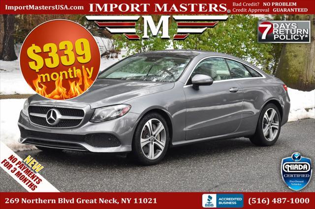 used 2018 Mercedes-Benz E-Class car, priced at $21,995