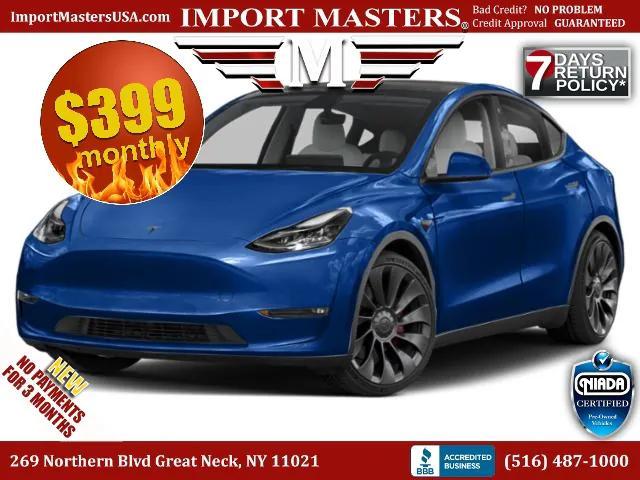 used 2020 Tesla Model Y car, priced at $24,195