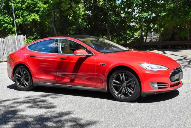 used 2014 Tesla Model S car, priced at $9,995