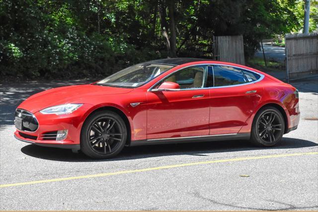 used 2014 Tesla Model S car, priced at $9,995
