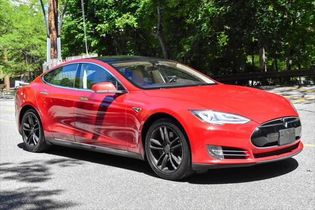 used 2014 Tesla Model S car, priced at $9,995