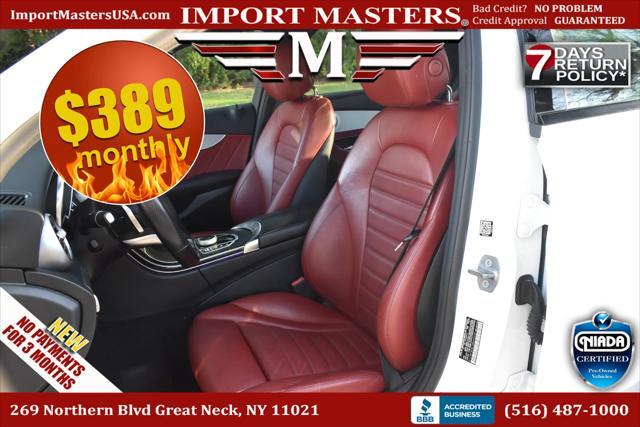 used 2021 Mercedes-Benz C-Class car, priced at $20,995