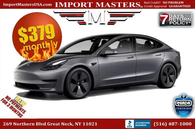 used 2022 Tesla Model 3 car, priced at $24,995