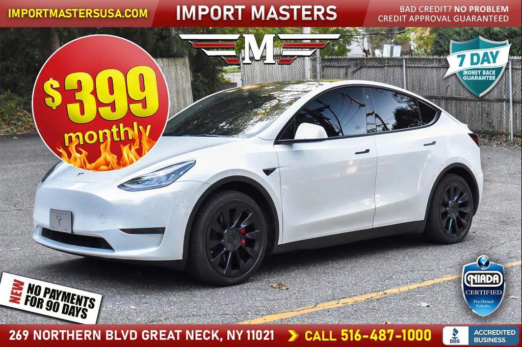 used 2021 Tesla Model Y car, priced at $23,495