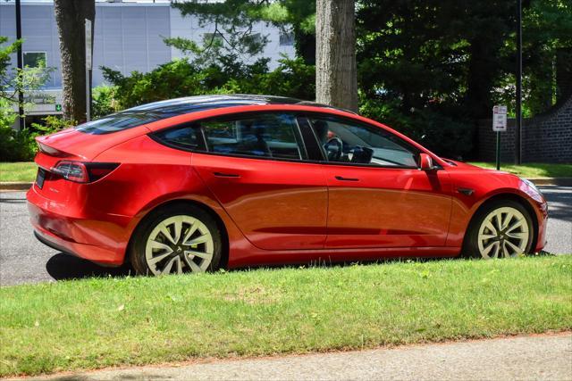 used 2022 Tesla Model 3 car, priced at $23,495