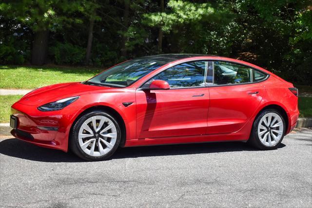 used 2022 Tesla Model 3 car, priced at $23,495