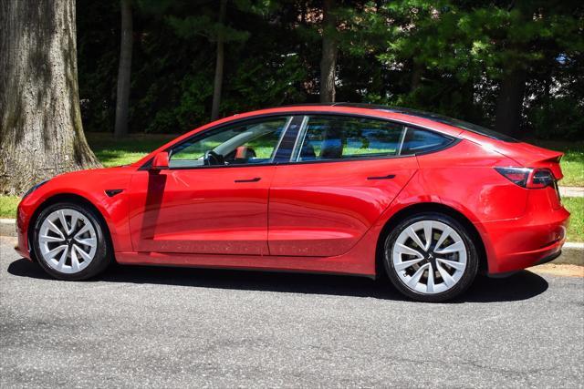 used 2022 Tesla Model 3 car, priced at $23,495