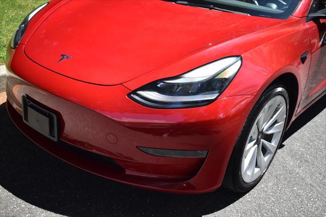 used 2022 Tesla Model 3 car, priced at $23,495