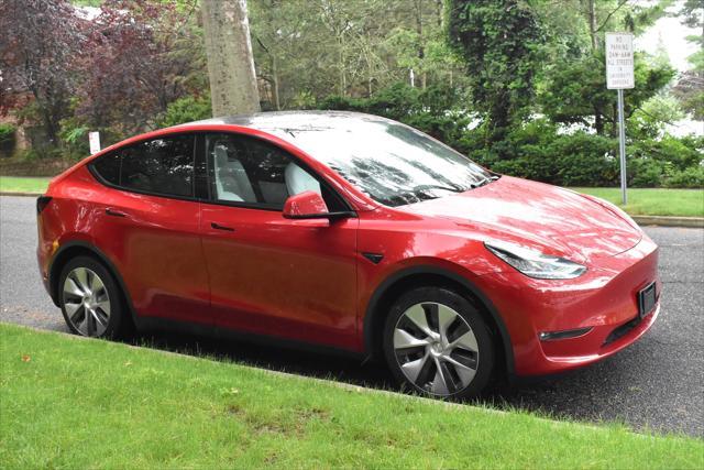 used 2022 Tesla Model Y car, priced at $22,495
