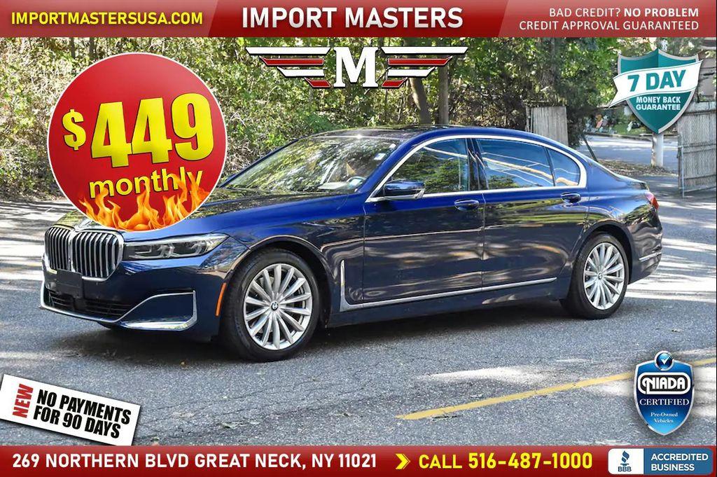 used 2021 BMW 740 car, priced at $29,495