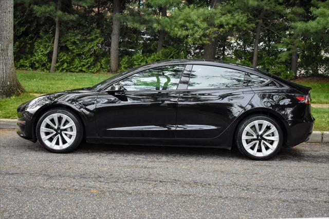 used 2022 Tesla Model 3 car, priced at $23,695