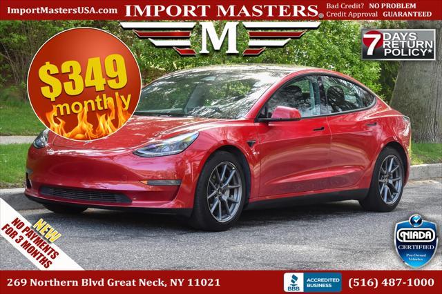 used 2021 Tesla Model 3 car, priced at $16,495