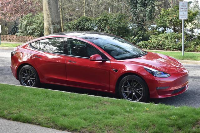 used 2021 Tesla Model 3 car, priced at $15,995