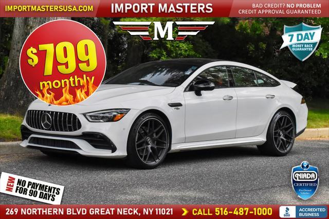 used 2021 Mercedes-Benz AMG GT 43 car, priced at $52,995