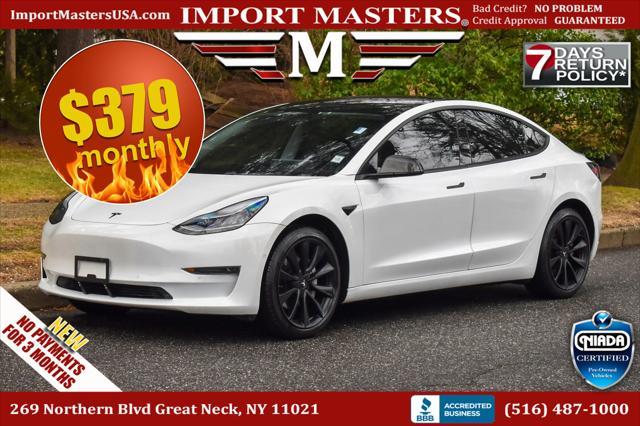 used 2019 Tesla Model 3 car, priced at $14,995