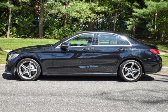 used 2018 Mercedes-Benz C-Class car, priced at $19,995