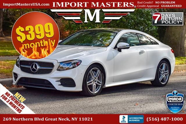 used 2019 Mercedes-Benz E-Class car, priced at $25,995