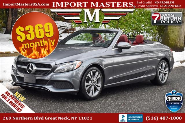 used 2018 Mercedes-Benz C-Class car, priced at $21,995