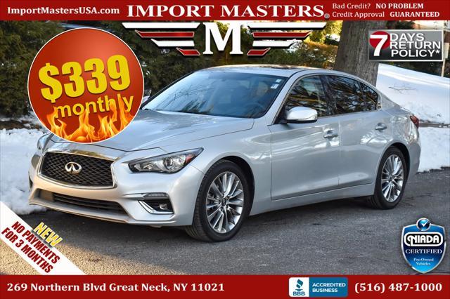 used 2020 INFINITI Q50 car, priced at $19,995