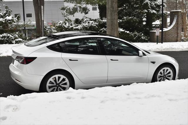 used 2022 Tesla Model 3 car, priced at $23,495