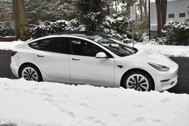 used 2022 Tesla Model 3 car, priced at $23,495