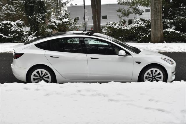 used 2022 Tesla Model 3 car, priced at $23,495