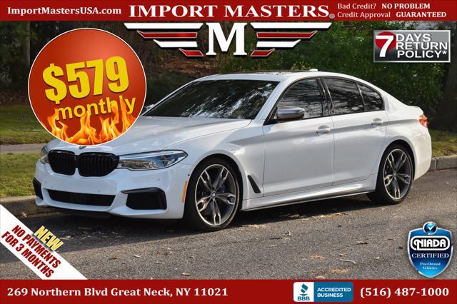 used 2020 BMW M550 car, priced at $41,995
