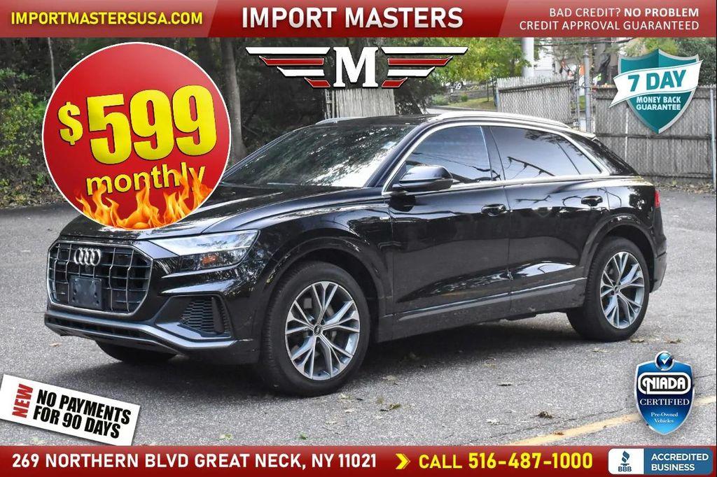 used 2021 Audi Q8 car, priced at $33,995