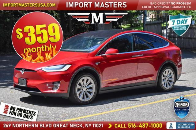 used 2017 Tesla Model X car, priced at $19,295