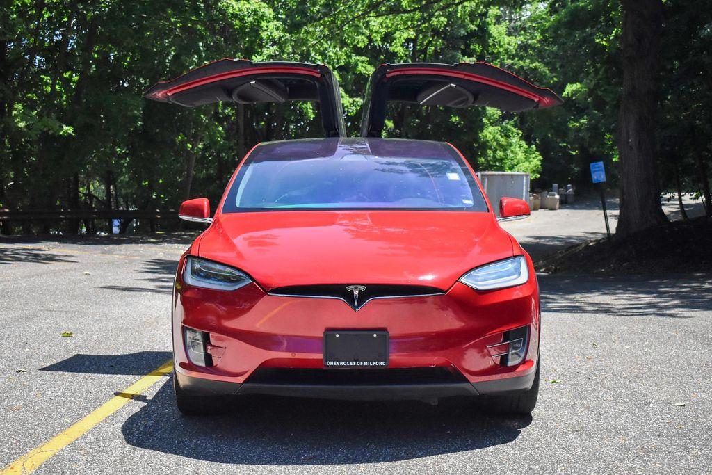 used 2017 Tesla Model X car, priced at $18,395