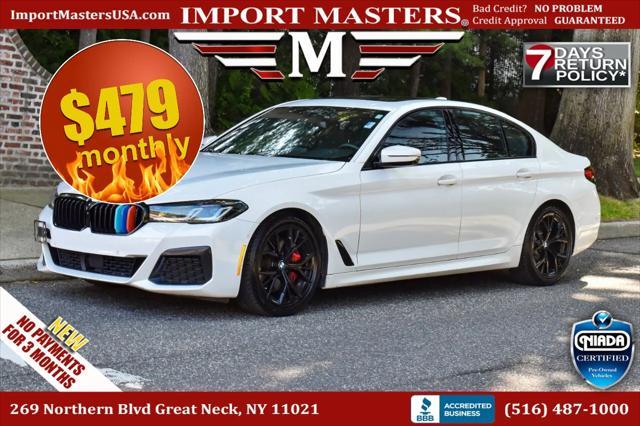 used 2021 BMW 530 car, priced at $32,495