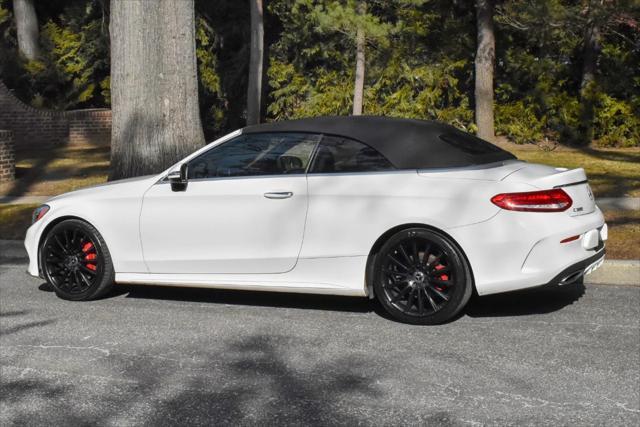 used 2018 Mercedes-Benz C-Class car, priced at $19,395