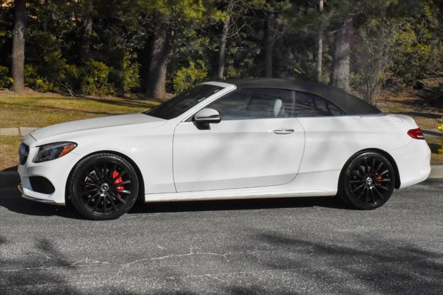 used 2018 Mercedes-Benz C-Class car, priced at $19,395