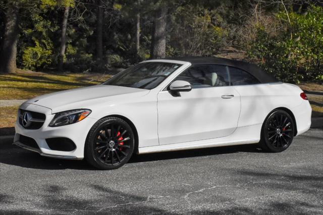 used 2018 Mercedes-Benz C-Class car, priced at $19,395