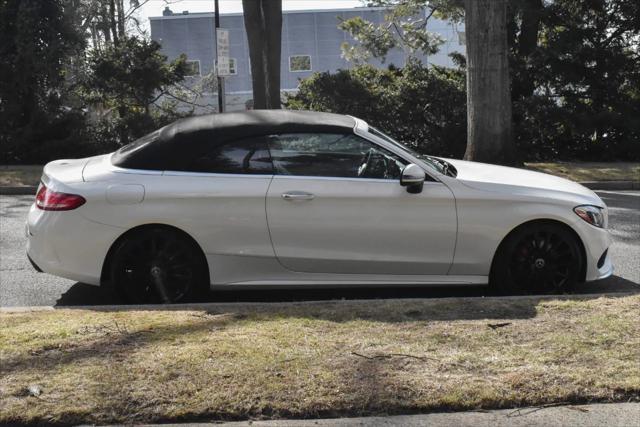 used 2018 Mercedes-Benz C-Class car, priced at $19,395