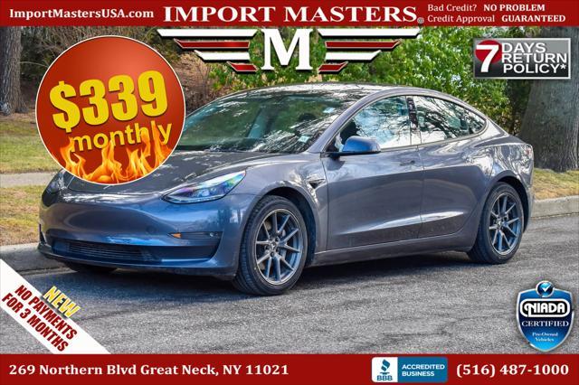 used 2021 Tesla Model 3 car, priced at $15,495