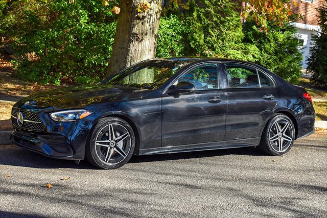 used 2022 Mercedes-Benz C-Class car, priced at $26,595