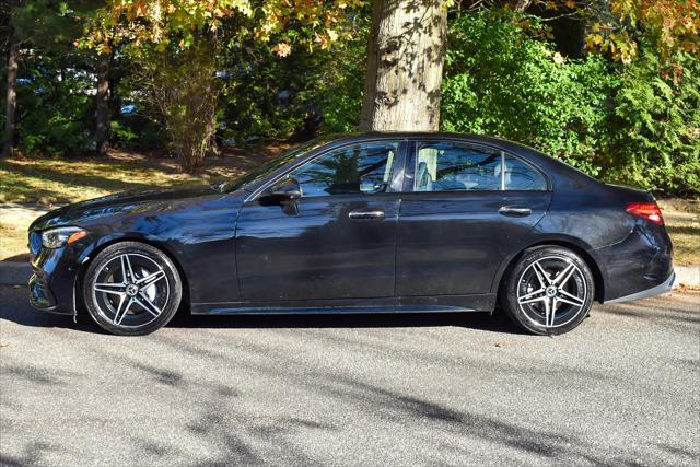 used 2022 Mercedes-Benz C-Class car, priced at $26,595