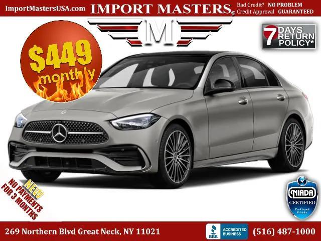 used 2022 Mercedes-Benz C-Class car, priced at $27,995