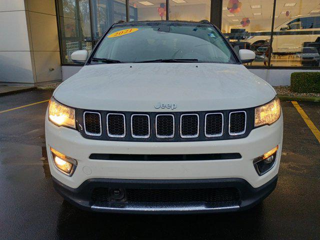 used 2021 Jeep Compass car, priced at $23,322