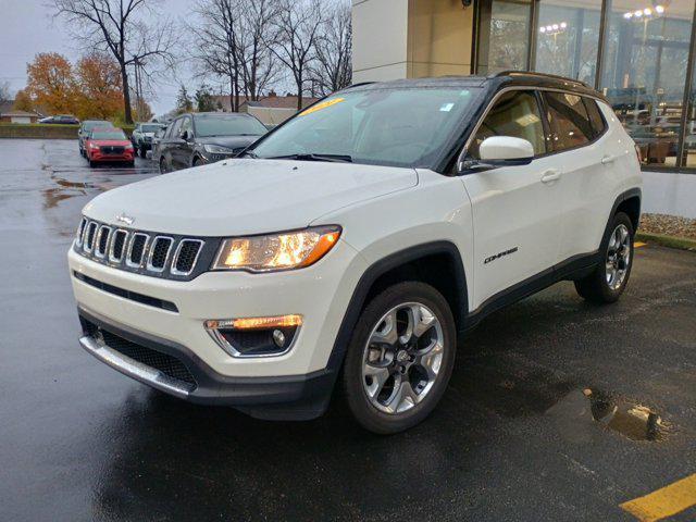 used 2021 Jeep Compass car, priced at $23,322