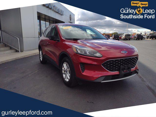 used 2021 Ford Escape car, priced at $18,568