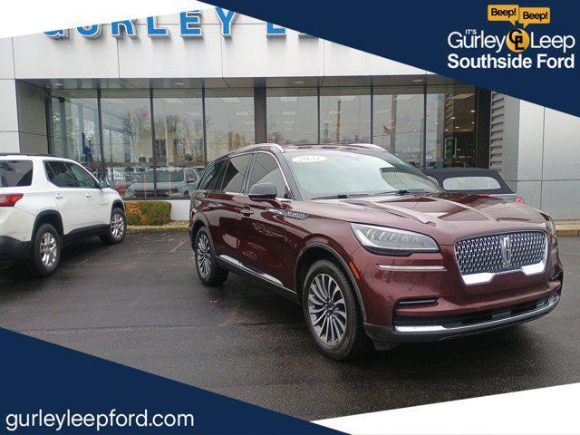 used 2022 Lincoln Aviator car, priced at $44,436