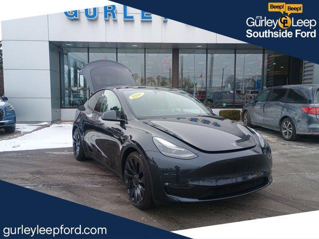 used 2024 Tesla Model Y car, priced at $39,649