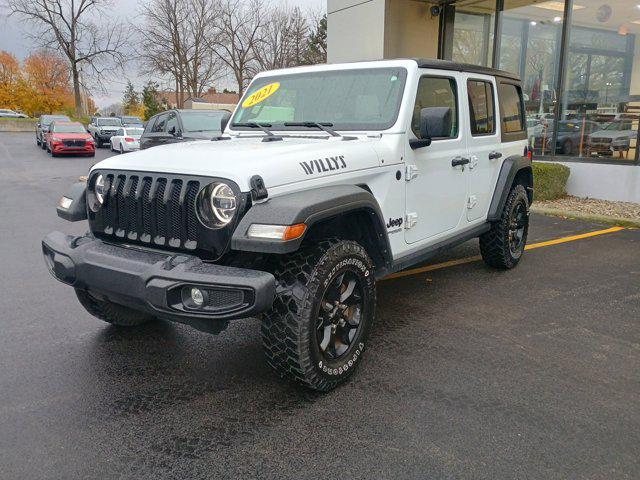 used 2021 Jeep Wrangler car, priced at $30,438