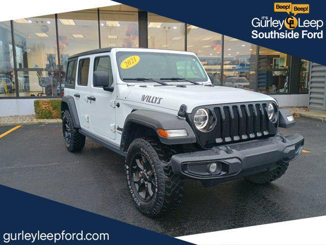 used 2021 Jeep Wrangler car, priced at $30,438