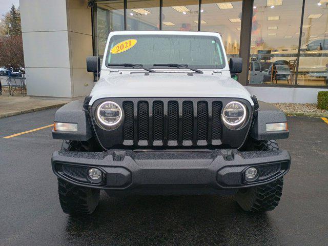 used 2021 Jeep Wrangler car, priced at $30,438